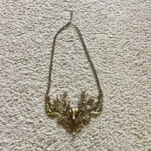 Beautiful Elk Stag Necklace